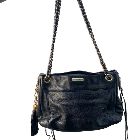 Rebecca Minkoff Handbags - Rebecca Minkoff Swing Shoulder Bag Medium Gold Chain Strap Magnetic Snap *Photos